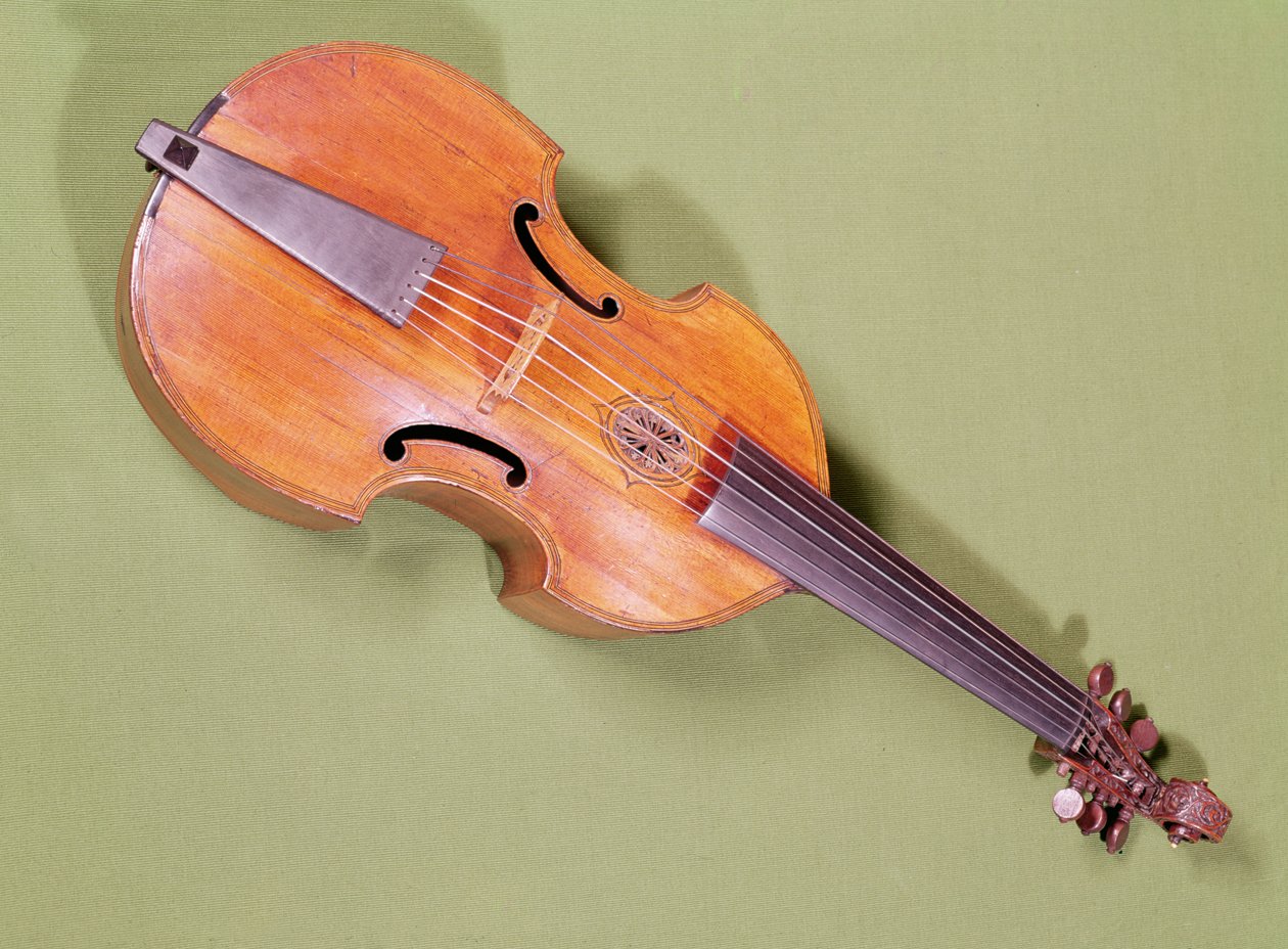 Tenorviol, 1667 av Henry Jaye