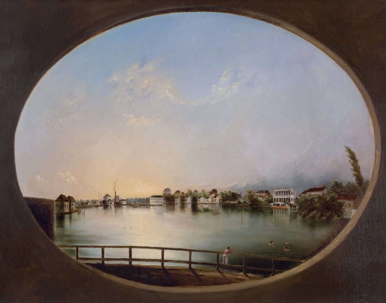 Utsikt over Charleston (utsikt fra øst) av Henry Joseph Jackson