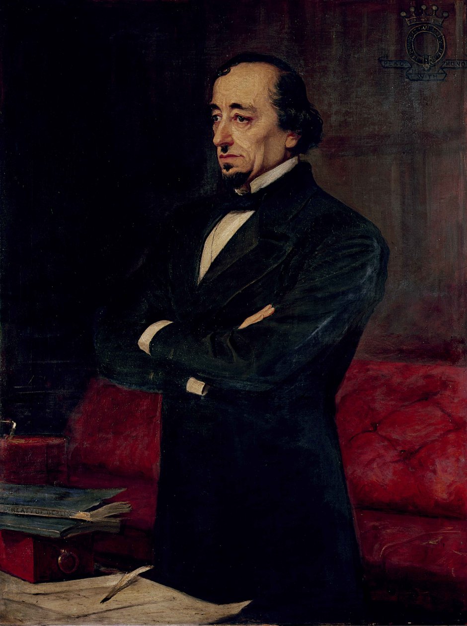 Portrett av Disraeli av Henry Jr. Weigall