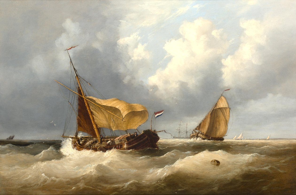 fiskere til sjøs av Henry King Taylor
