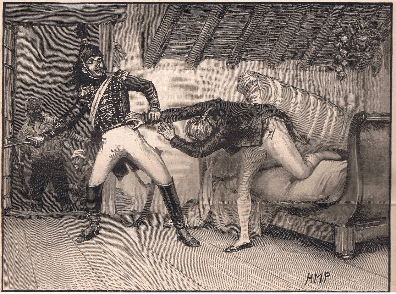 Fangst av Godoy AD 1808 av Henry Marriott Paget
