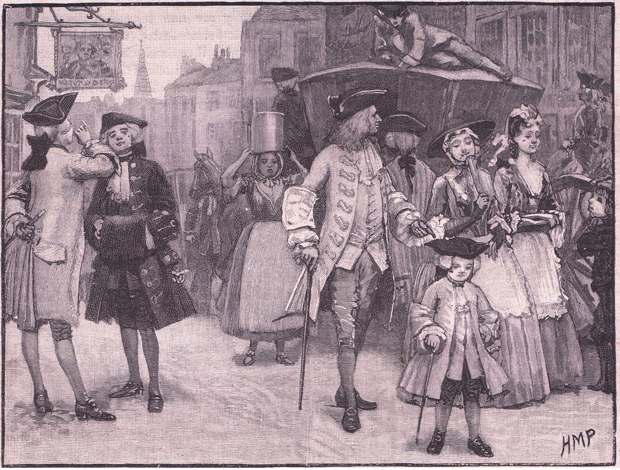 Kostymer fra perioden til George III av Henry Marriott Paget