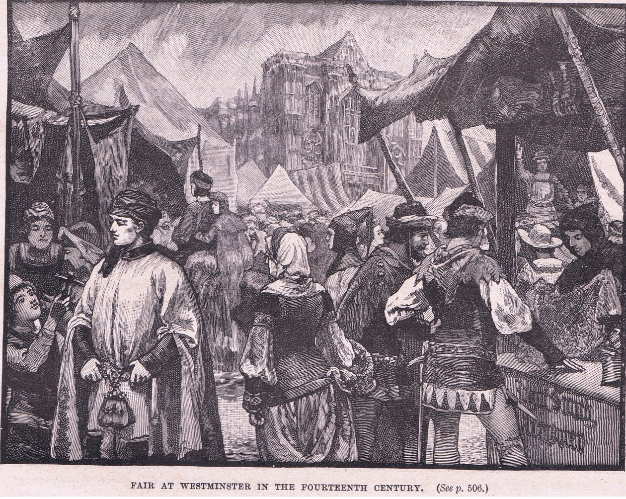 Messe i Westminster i fjortende århundre av Henry Marriott Paget