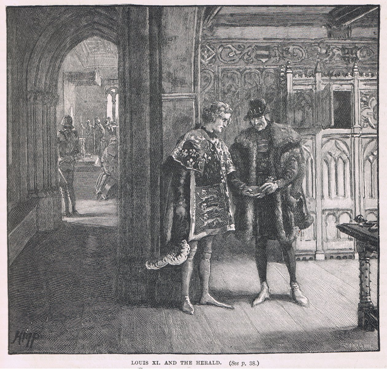 Ludvig XI og herolden av Henry Marriott Paget