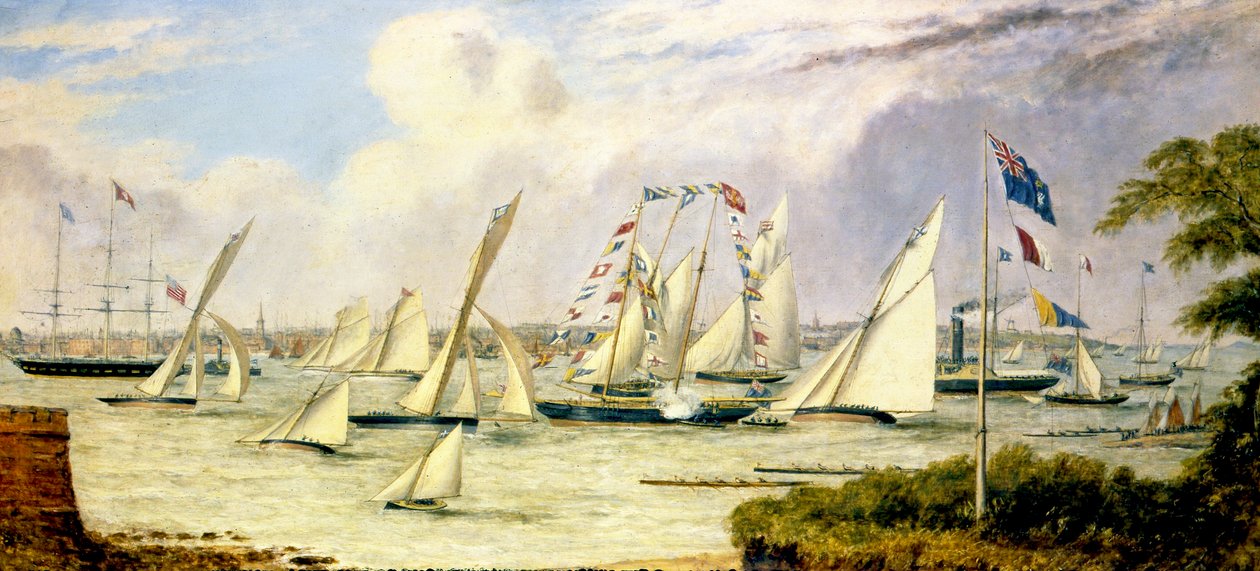 Den store regattaen til Royal Mersey Yacht Club av Henry Melling