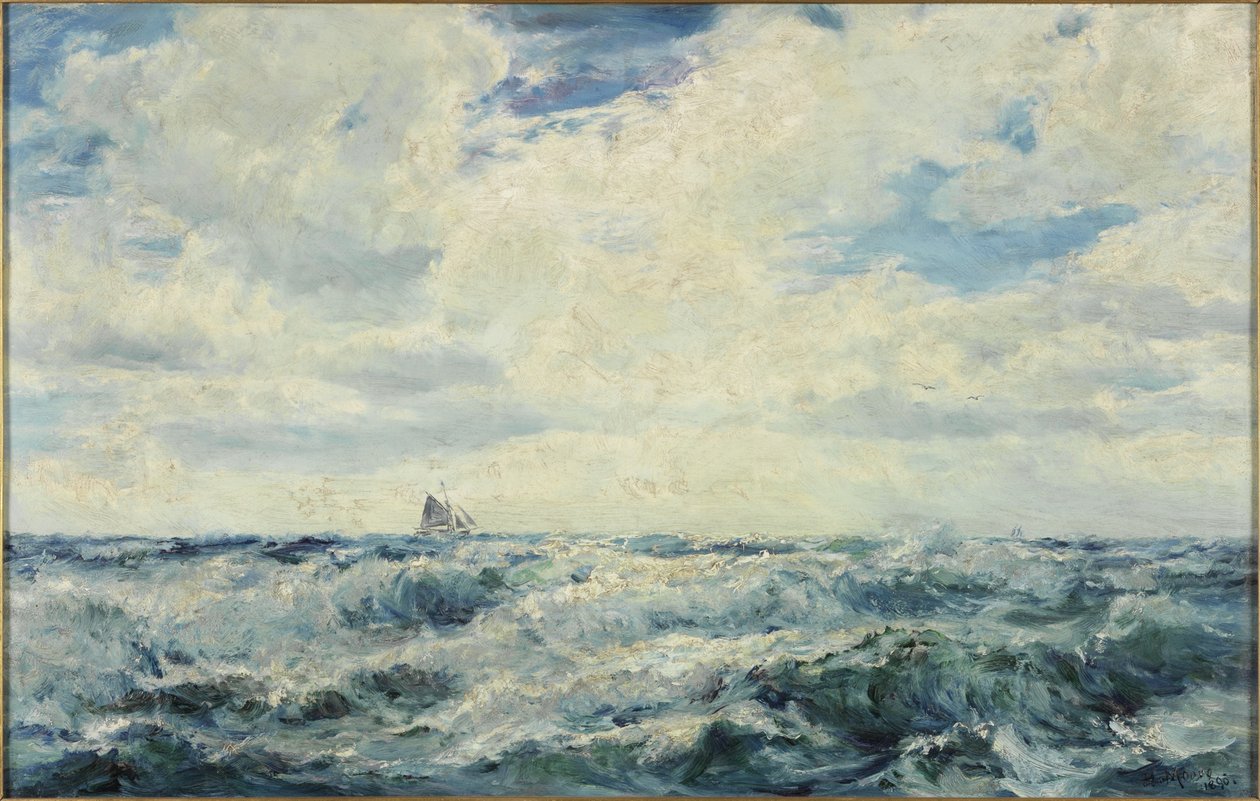 Broken Weather, nordkysten av Cornwall av Henry Moore