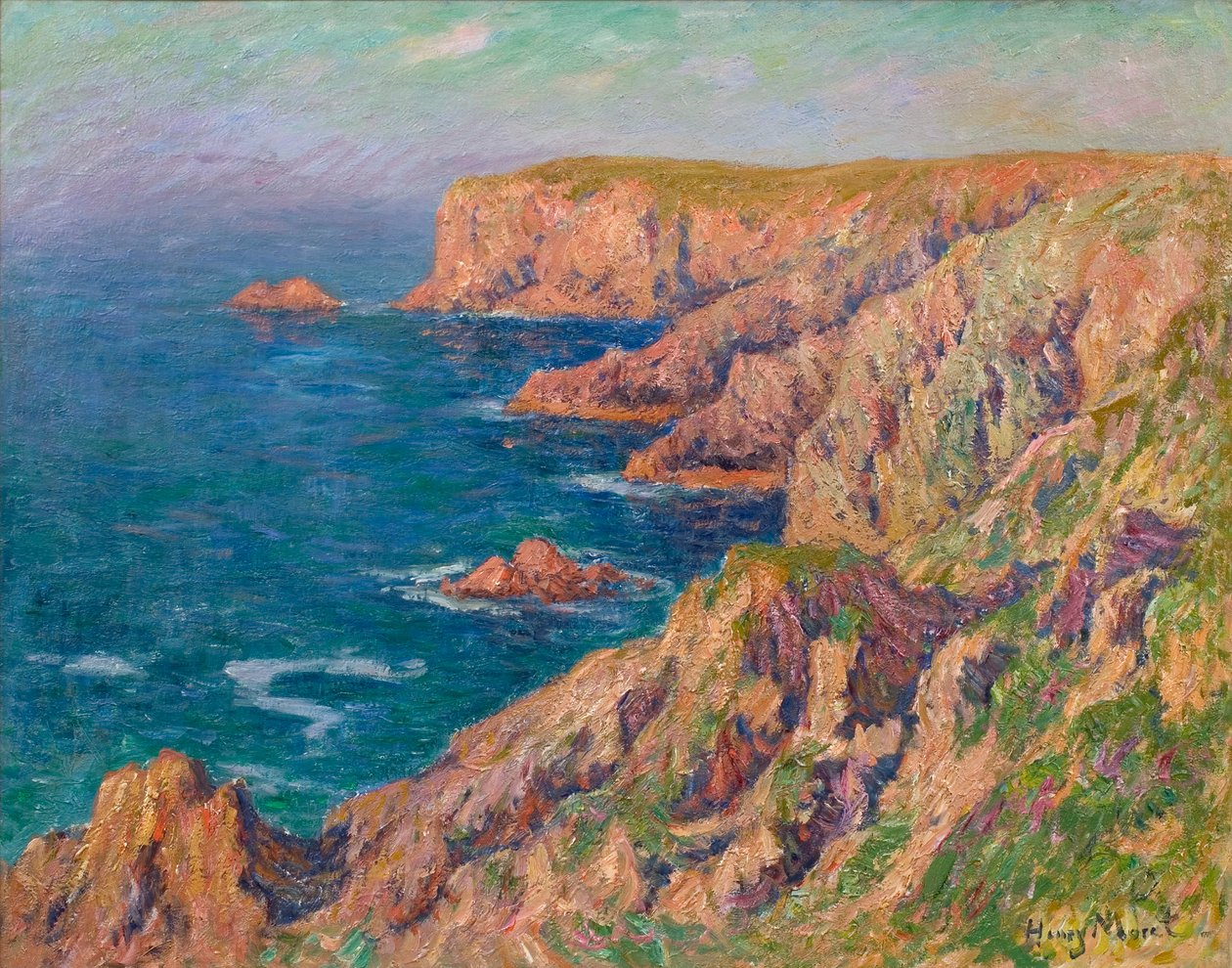LIle de Groixn av Henry Moret