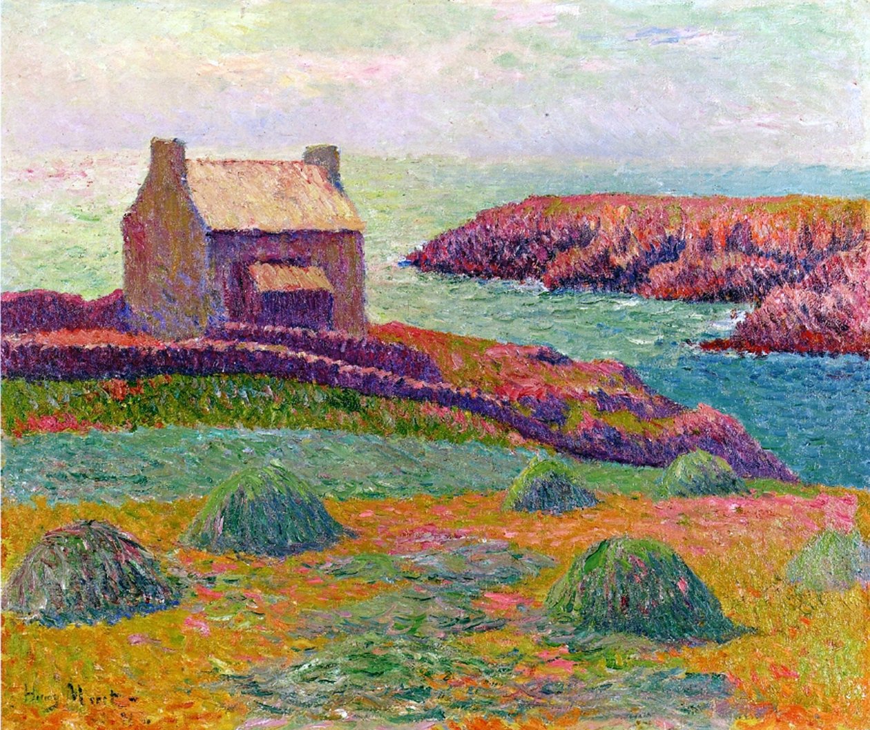 En hytte i Bretagne, 1898 av Henry Moret