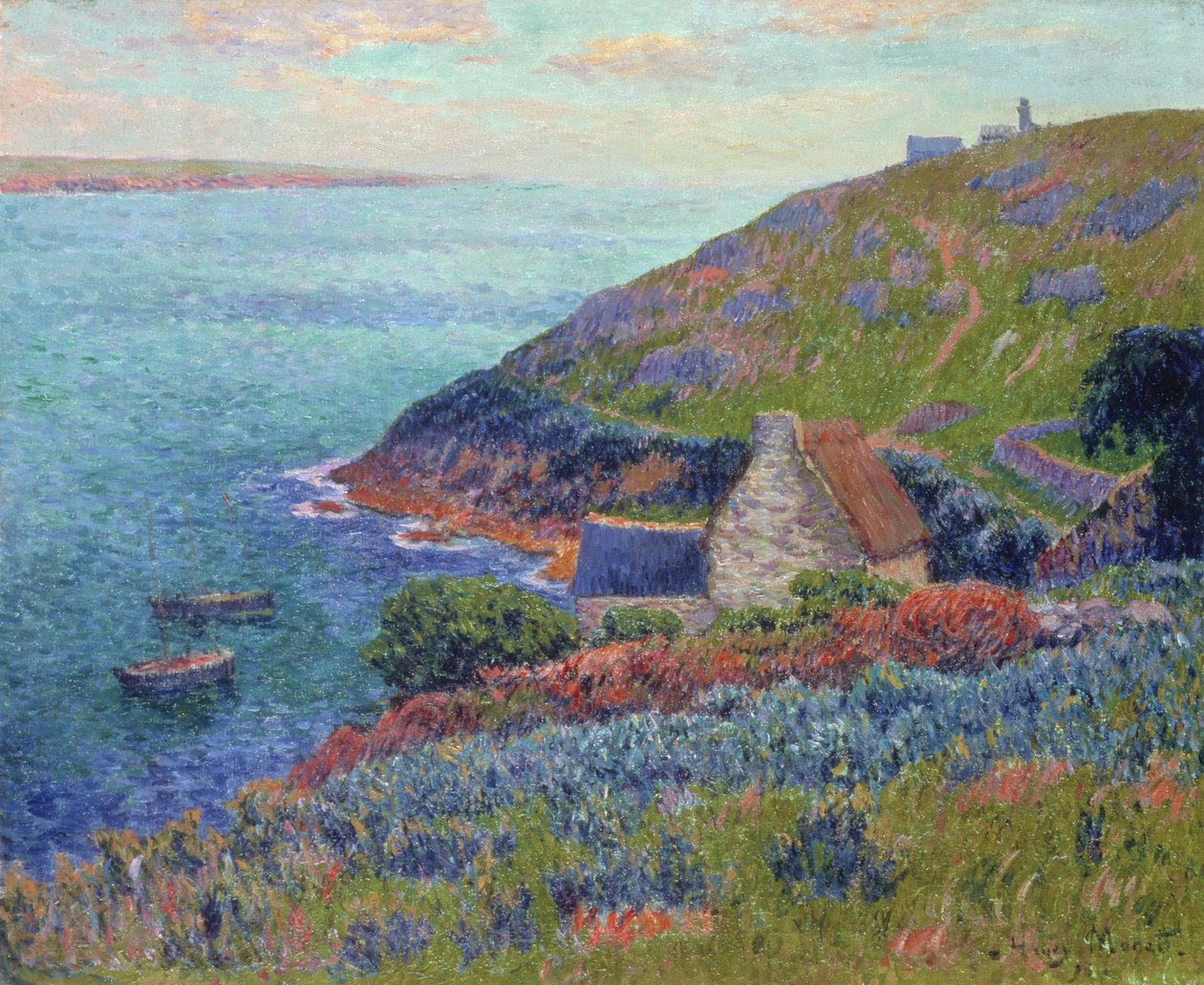 Biscayabukta, Bretagne av Henry Moret