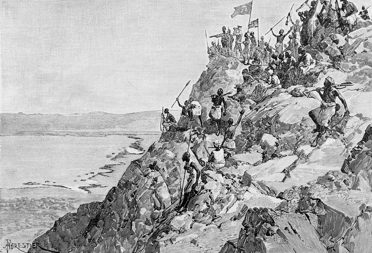 The South End of the Albert Nyanza, 13. desember 1887, fra 