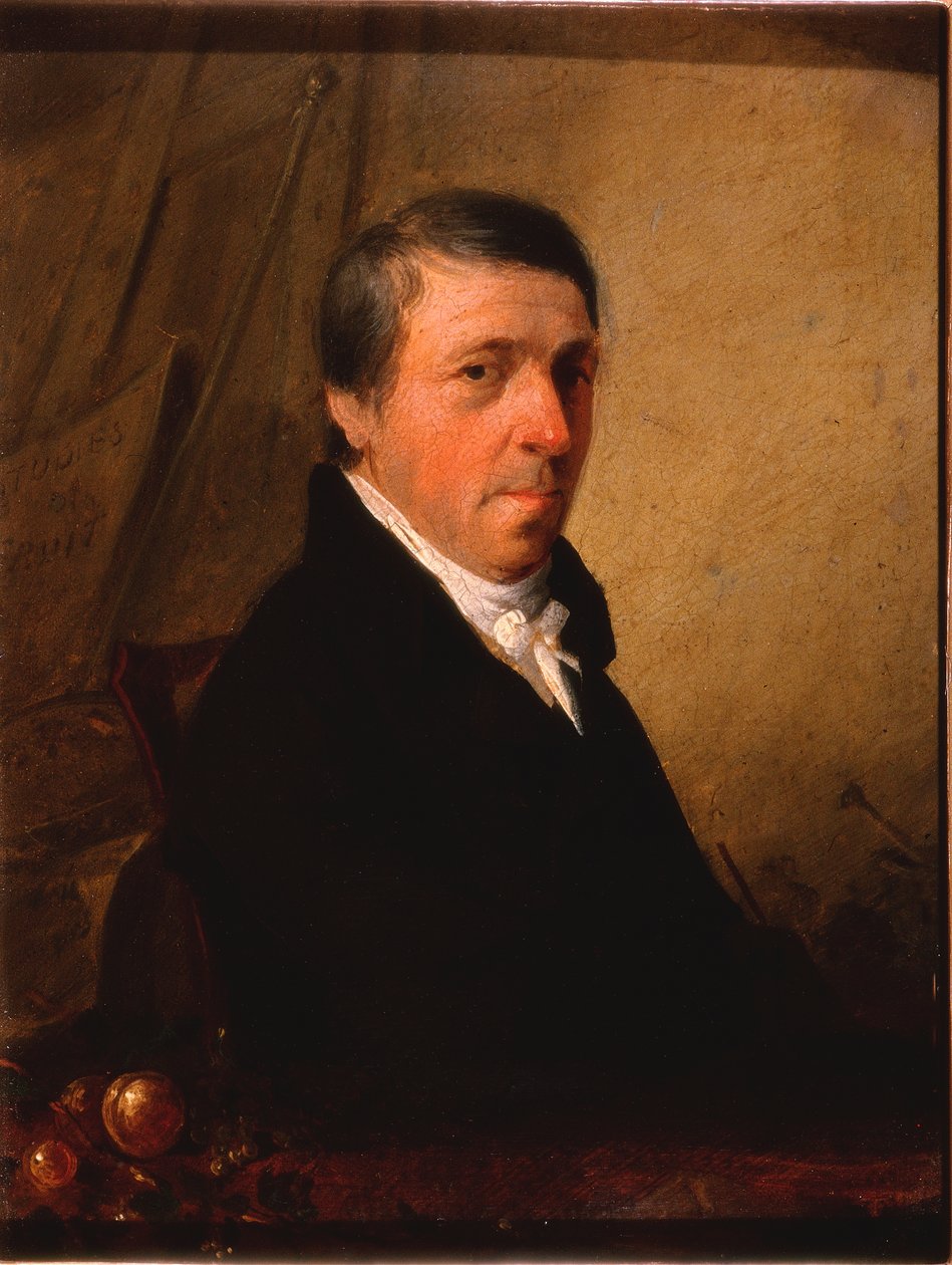 Portrett av George Gray, ca. 1815-19 (olje på metall) av Henry Perlee Parker