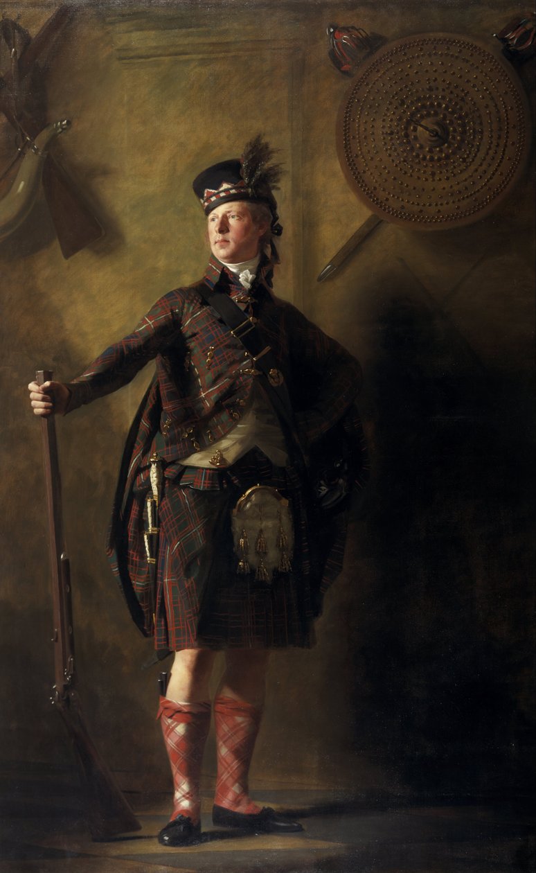 Oberst Alastair Ranaldson Macdonell fra Glengarry (1771 av Henry Raeburn
