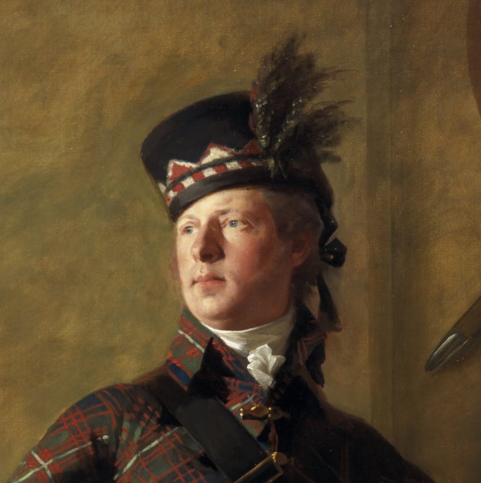 Oberst Alastair Ranaldson Macdonell av Glengarry 1771 - 1828 av Henry Raeburn