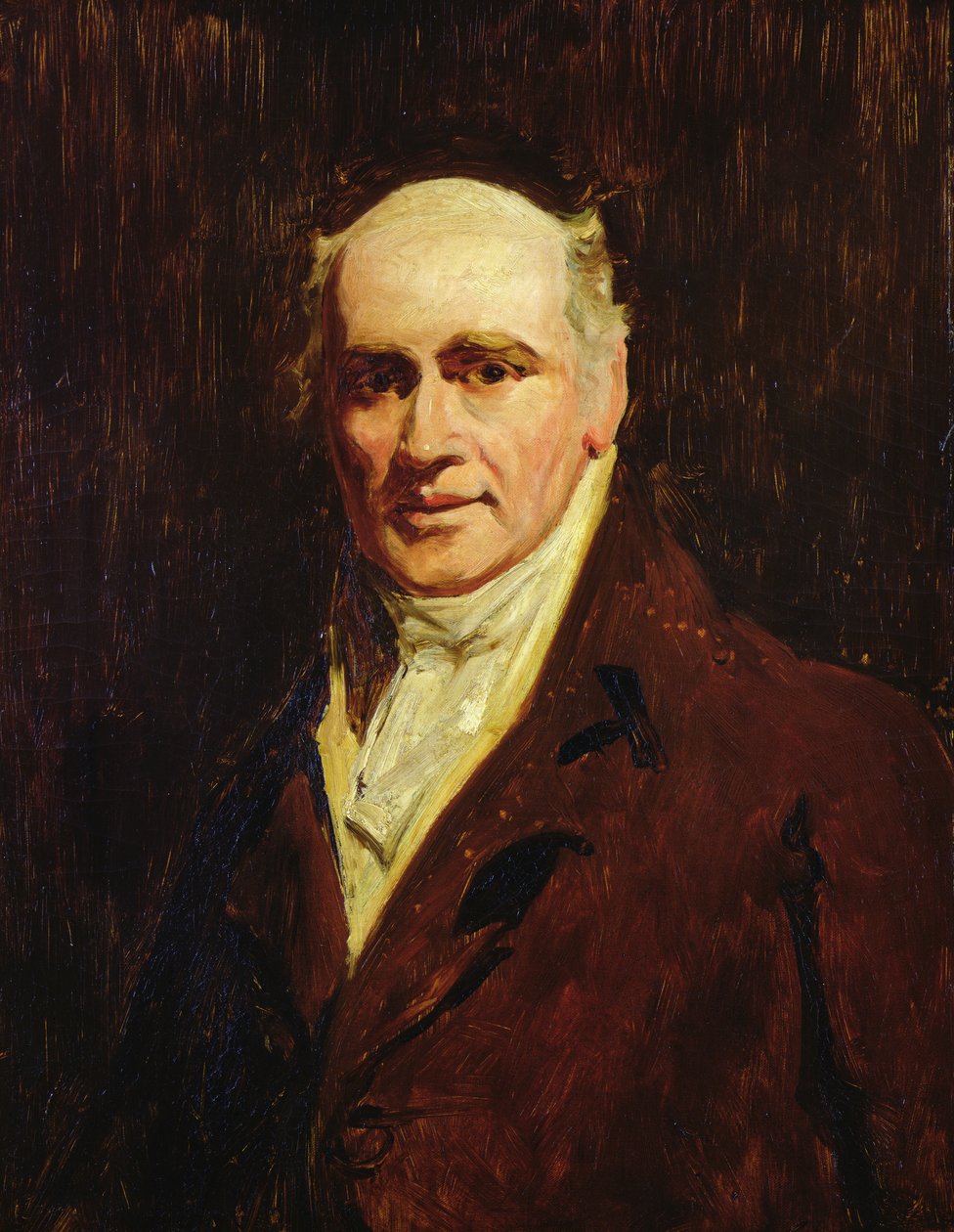 Portrett av en eldre mann av Henry Raeburn