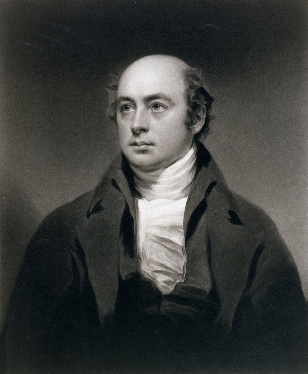 Sir Francis Leggatt Chantrey (1781-1841) gravert av C. Turner, 1843 (mezzotint) av Henry Raeburn