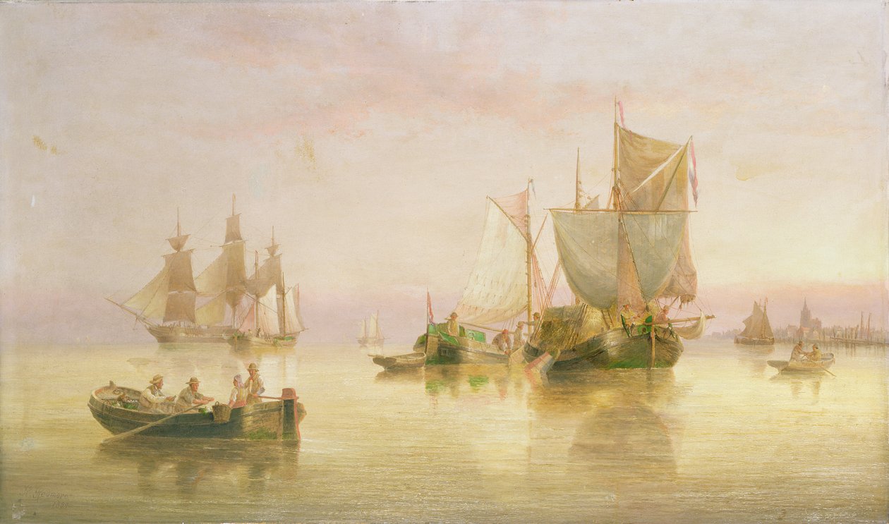 Sjølandskap av Henry Redmore