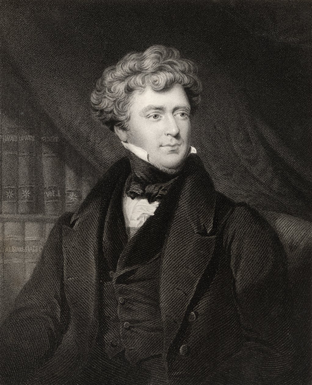 James Blundell, gravert av J. Cochran, fra 