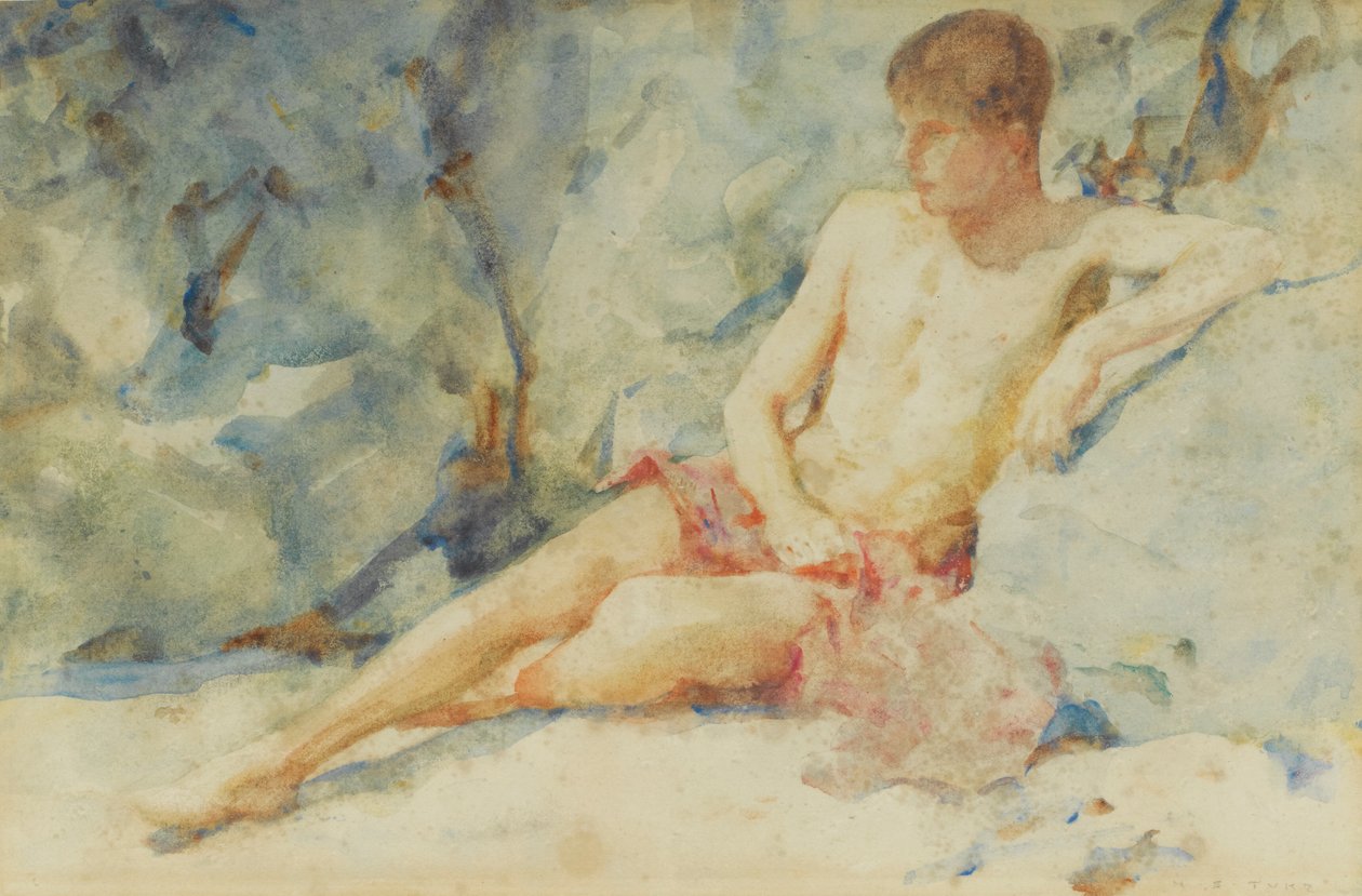 Gutt mot rock av Henry Scott Tuke