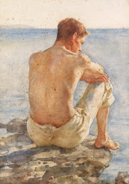Charlie Mitchell av Henry Scott Tuke