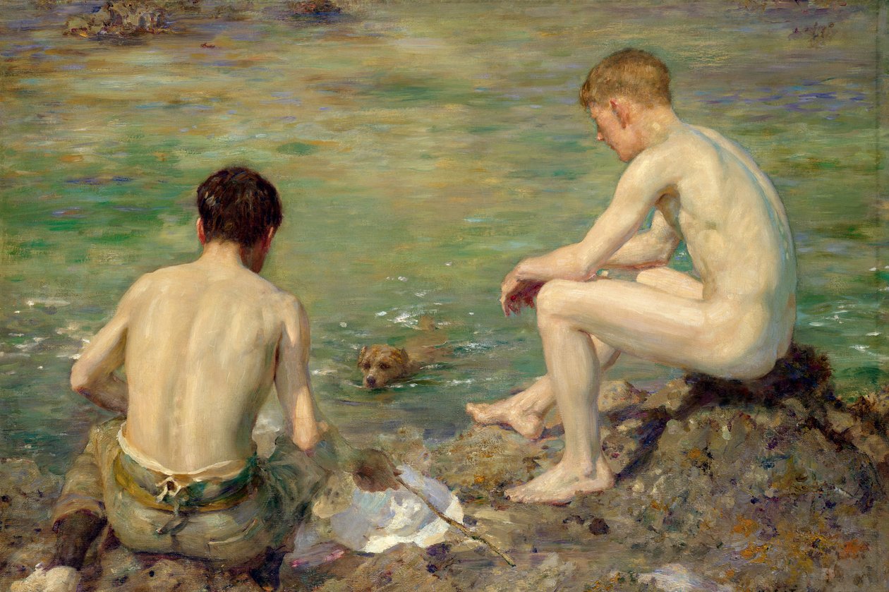 Tre følgesvenner av Henry Scott Tuke