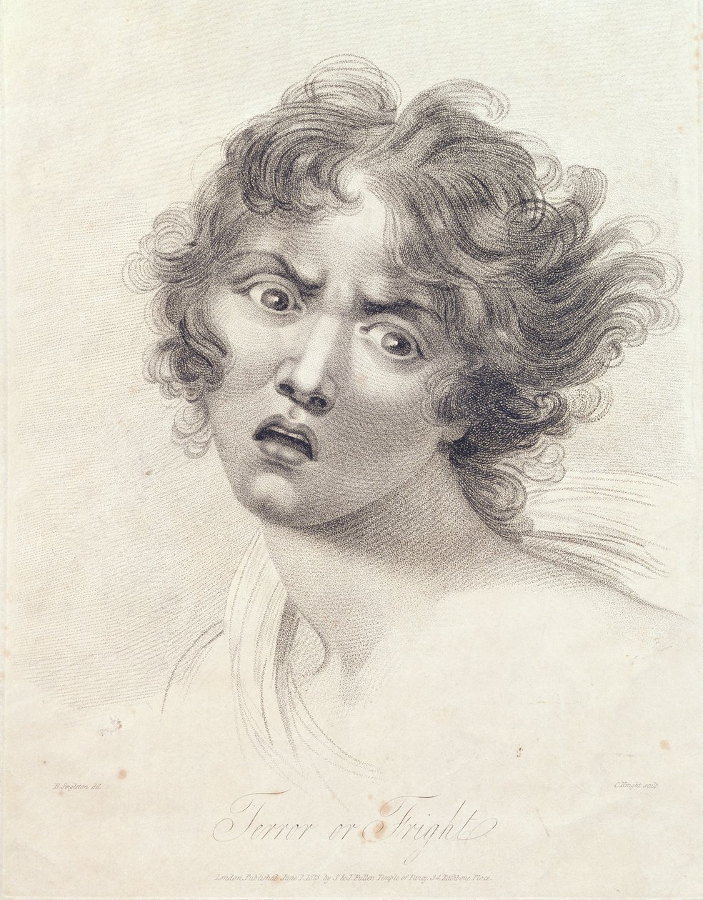 Terror eller Fright, 1815 av Henry Singleton