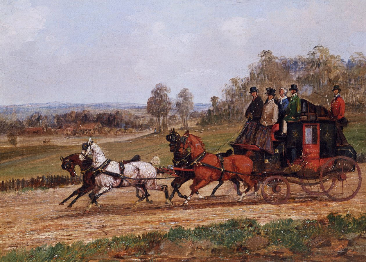Treningsscene av Henry Thomas Alken