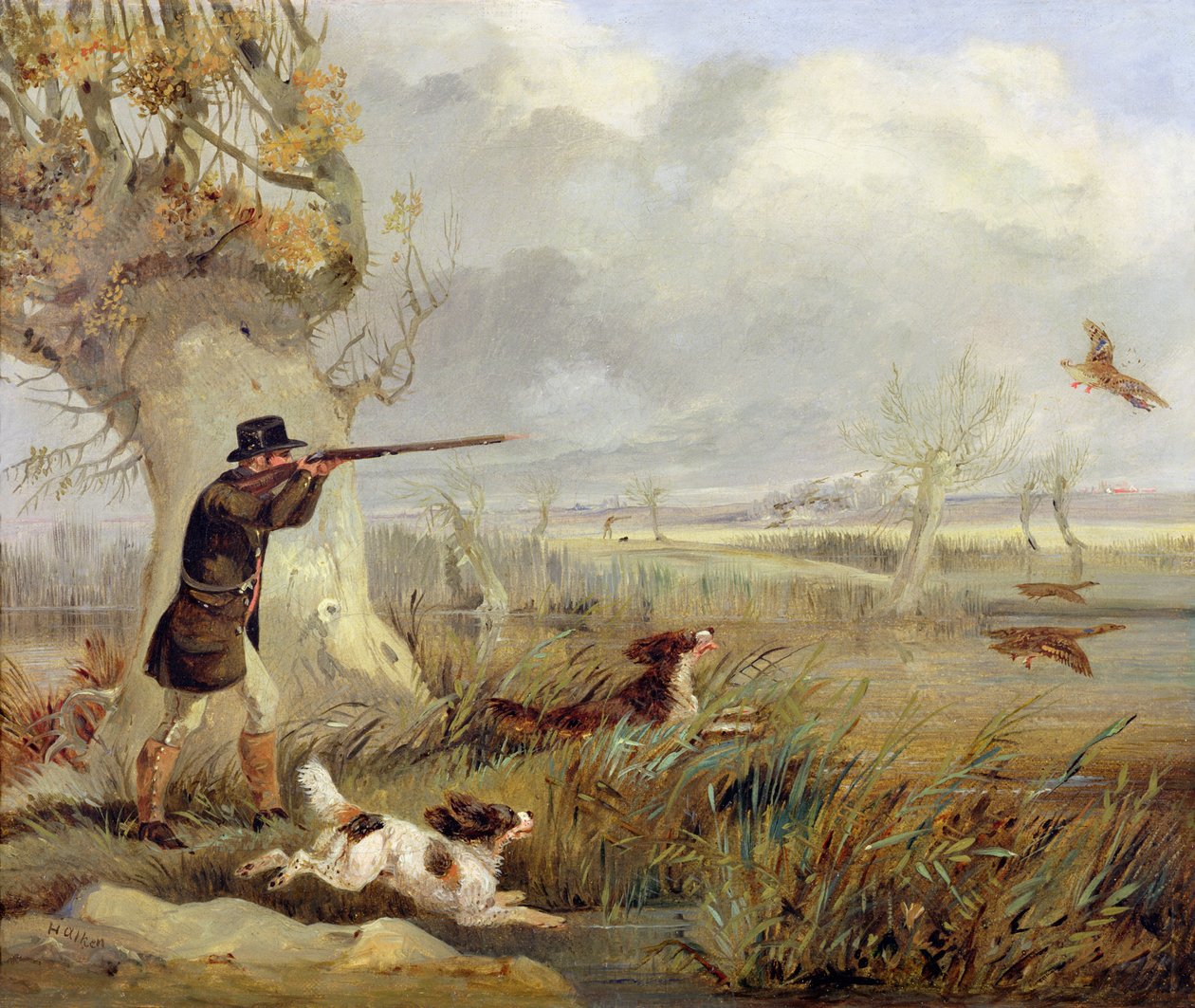 Andeskyting av Henry Thomas Alken