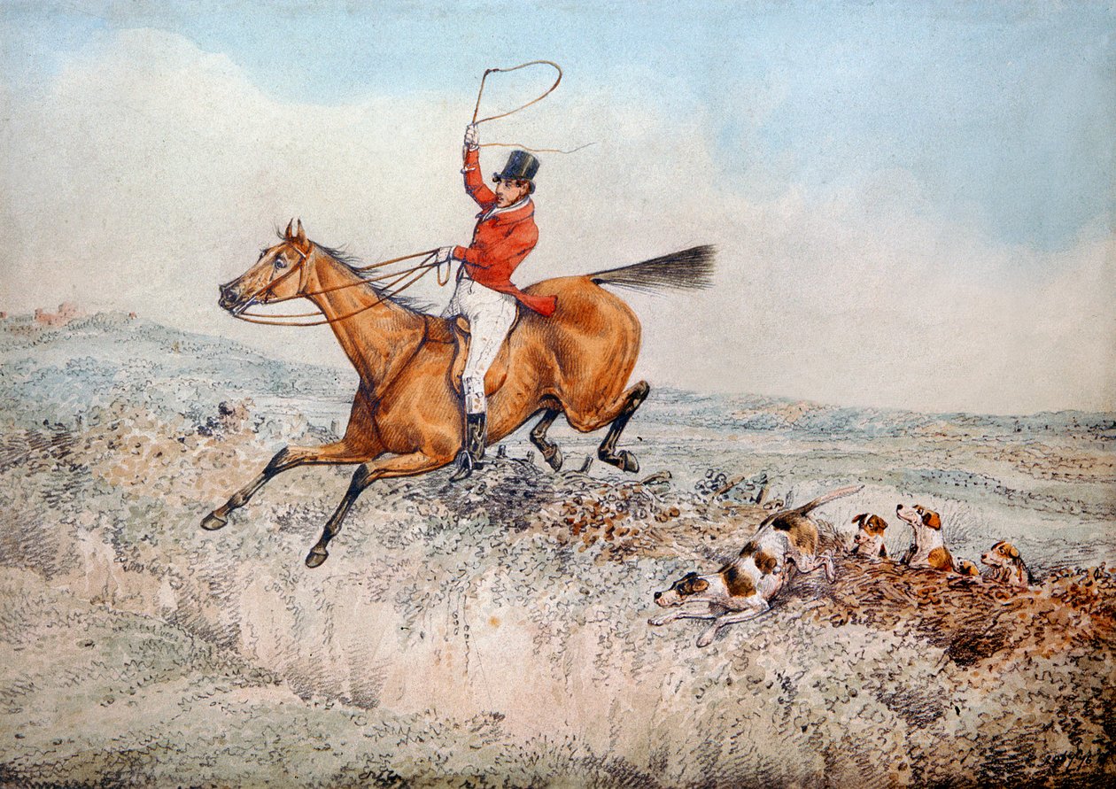 Revejakt, 1837 av Henry Thomas Alken