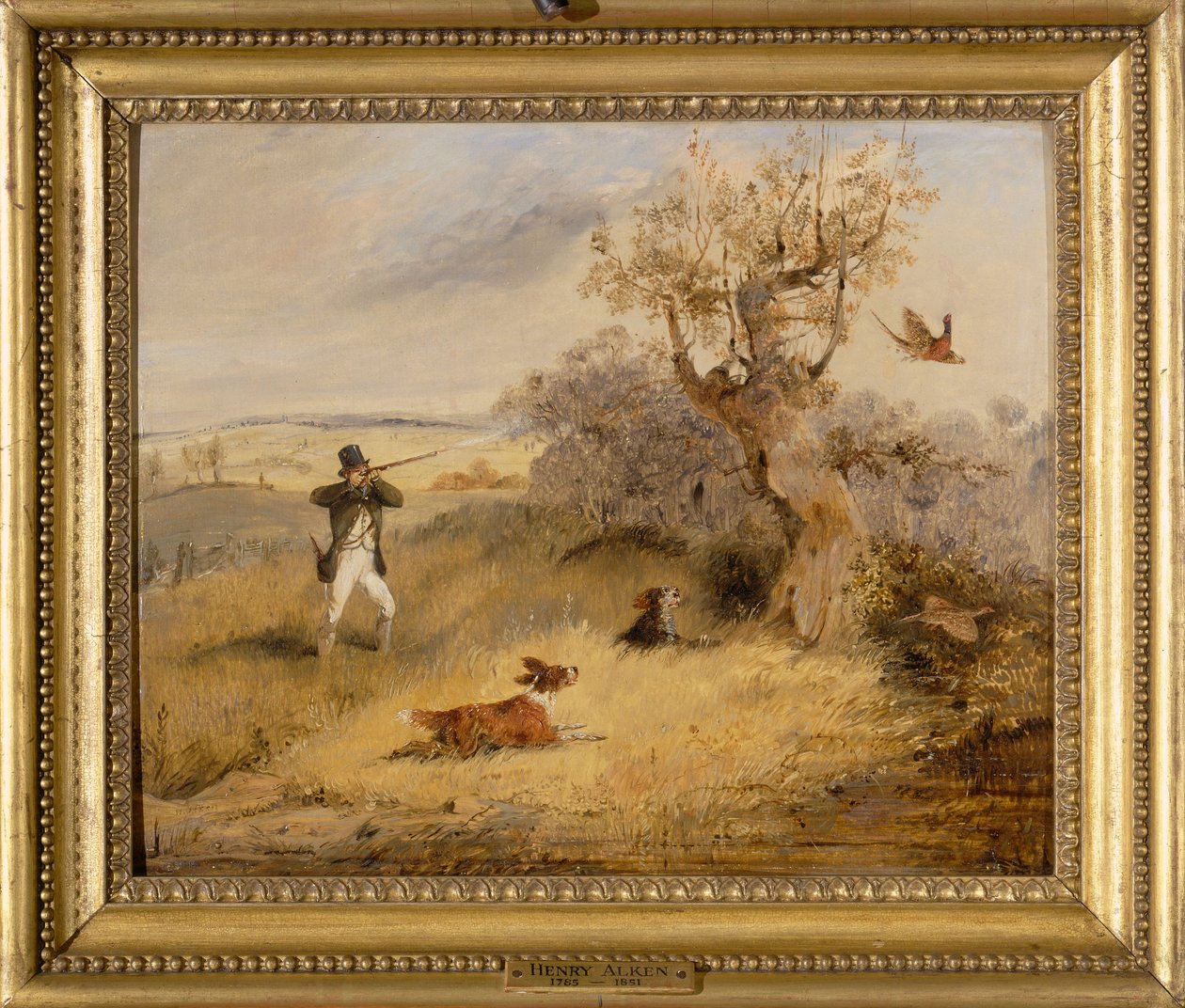 Fasanskyting av Henry Thomas Alken