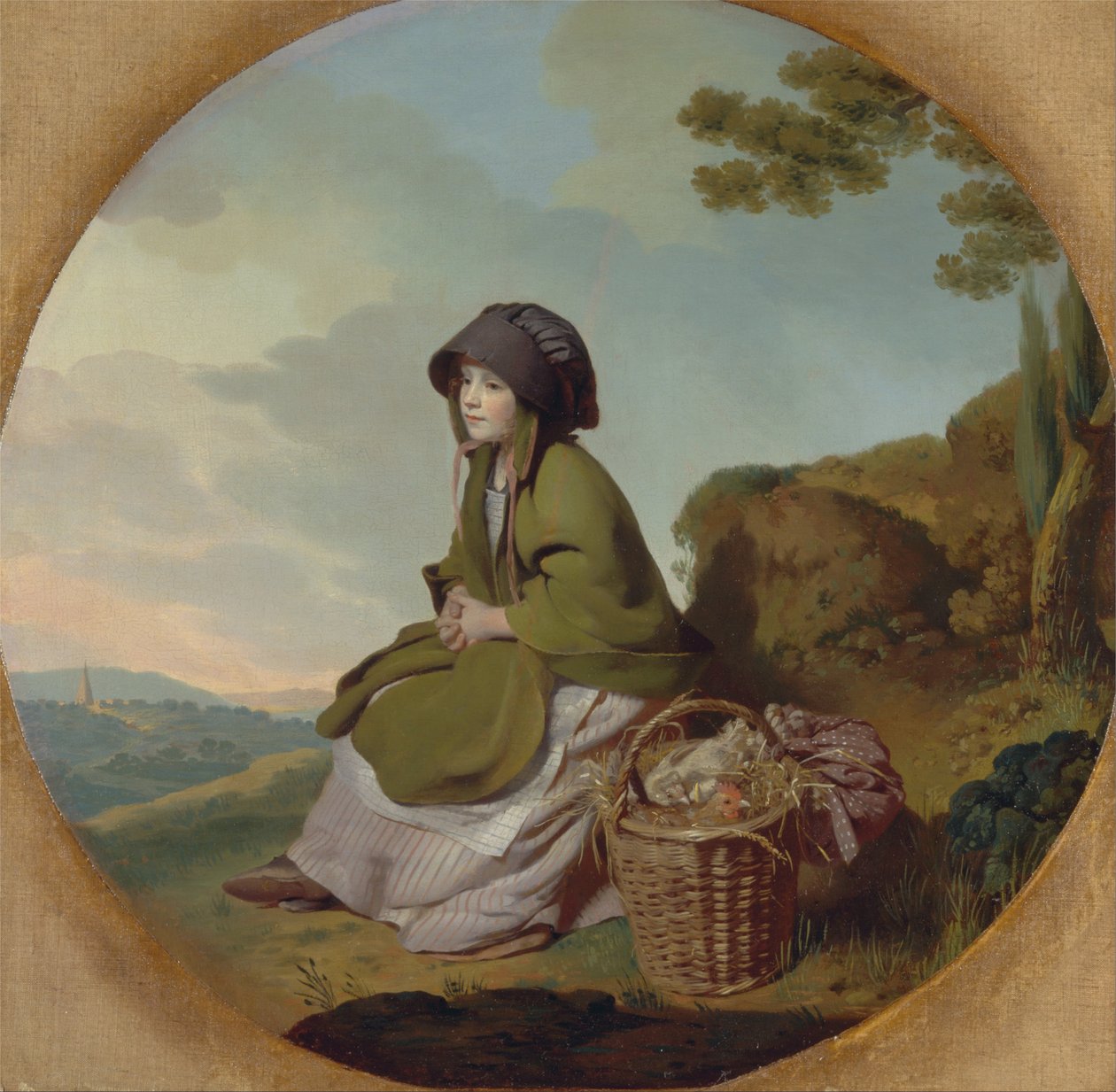 Markedsjenta av Henry Walton