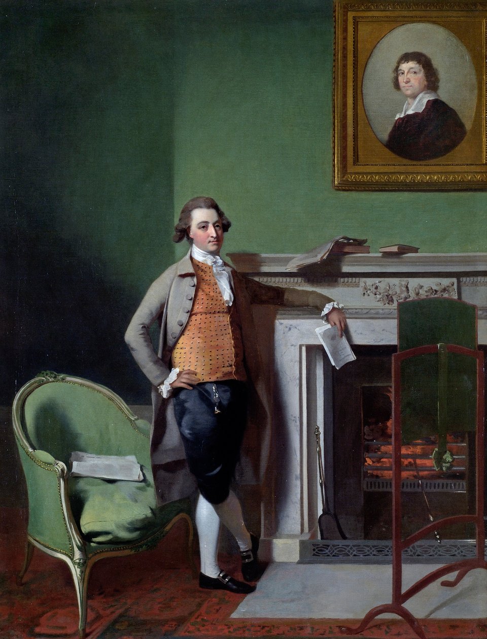 William Brereton, ca. 1780 av Henry Walton
