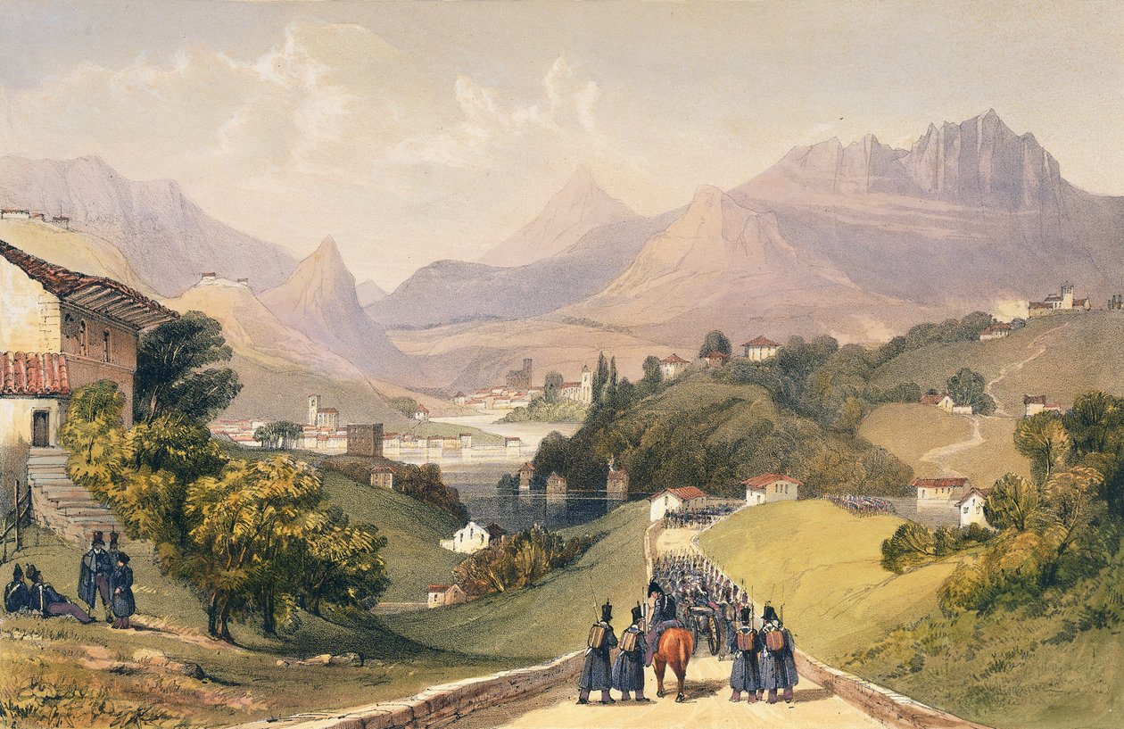 Alza, Renteria og Lesso, 1838 av Henry Wilkinson