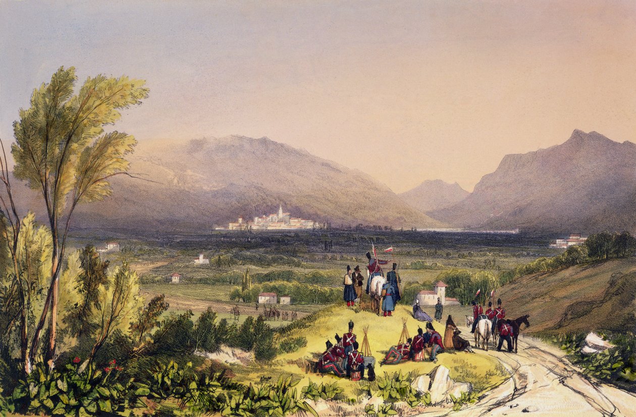 Vittoria-slettene, 1838 av Henry Wilkinson