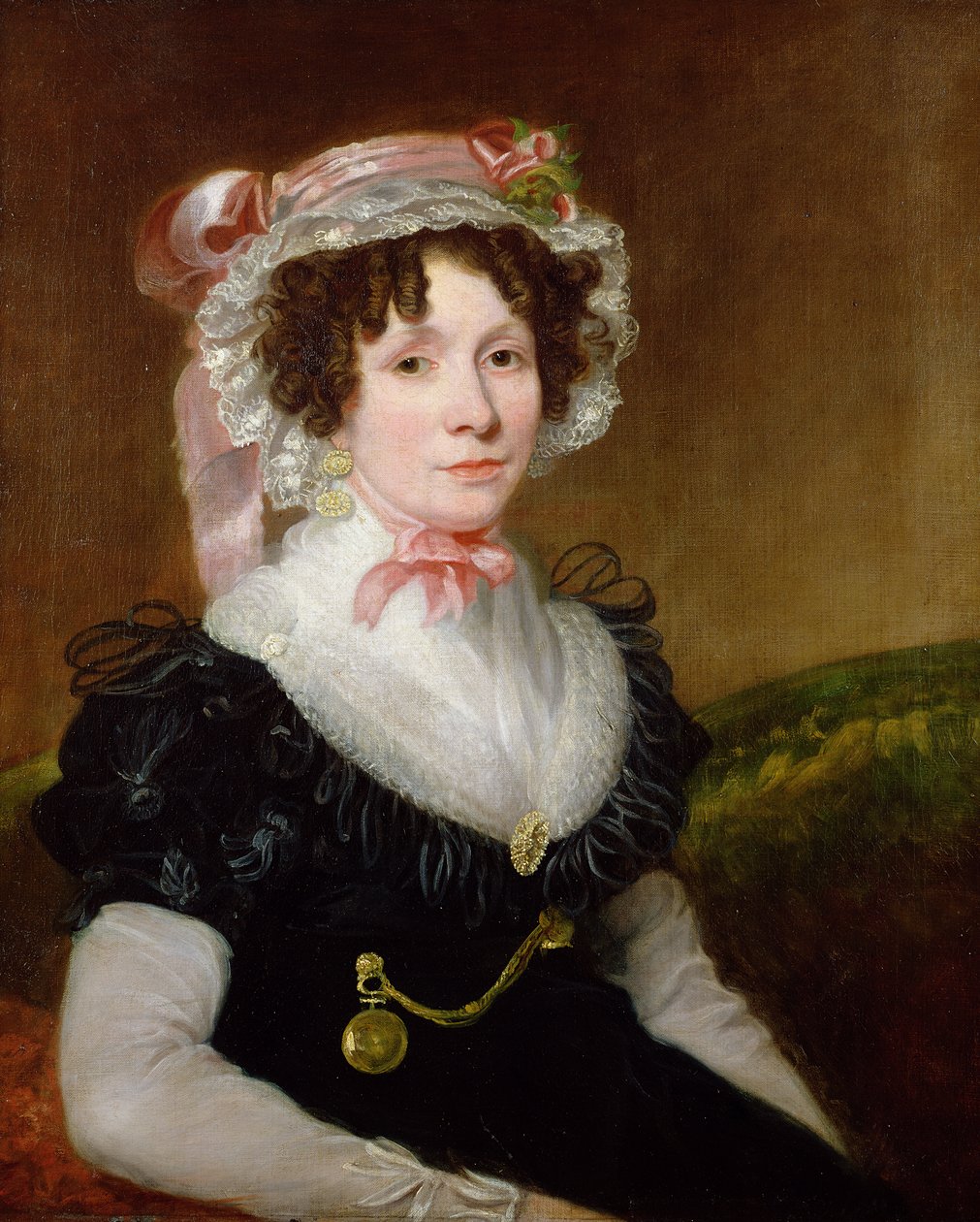 Portrett av fru George Beadnell, 1830-35 av Henry William Pickersgill