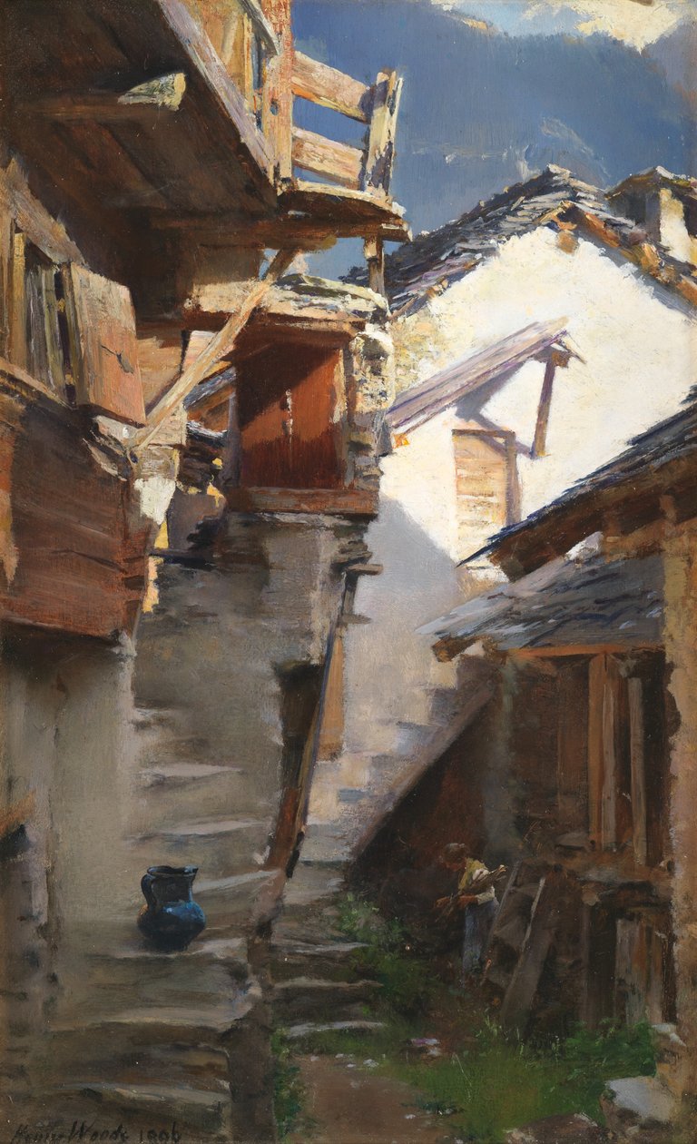 I Rhônedalen, 1896 av Henry Woods
