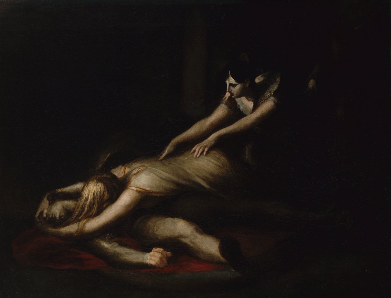 Smerten til Kriemhild av Johann Heinrich Füssli