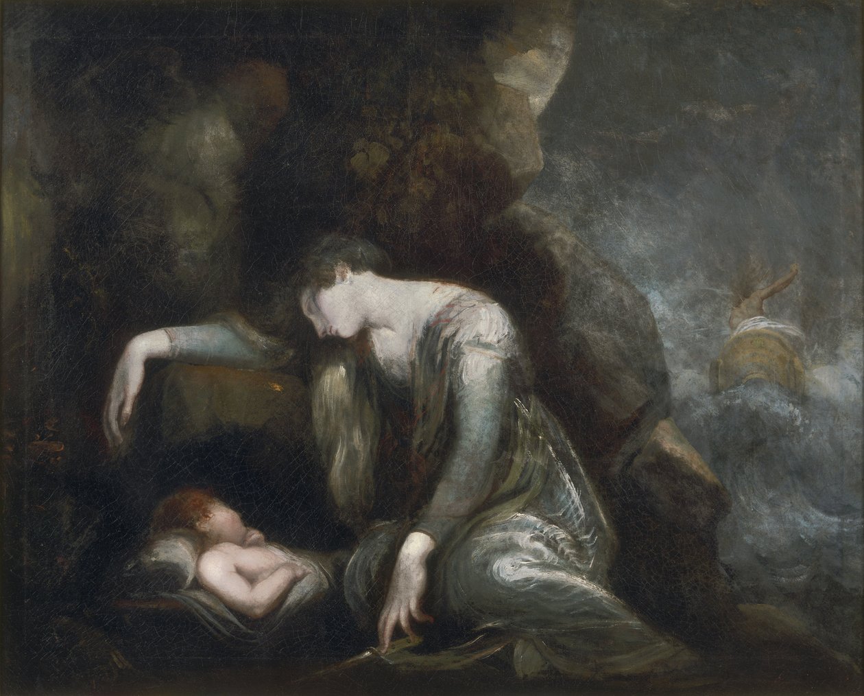 Danaë og Perseus på Seriphos av Henry (1741 1825) Fuseli