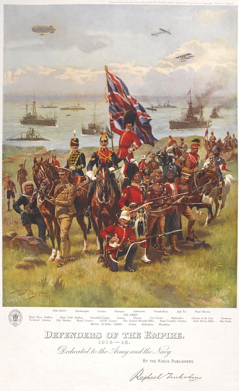 Defenders of the Empire, 1914-15 av Henry A. Payne