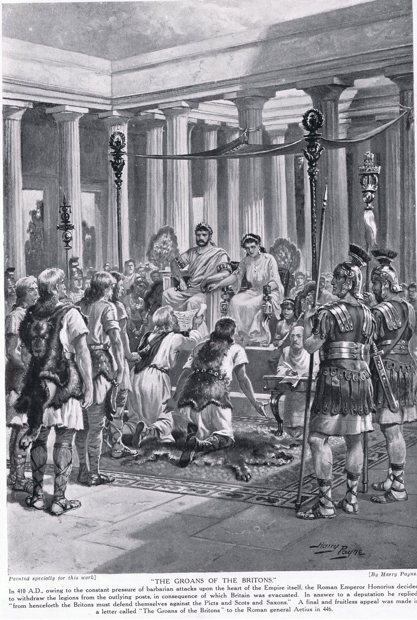 The Groans of the Britons, illustrasjon fra 