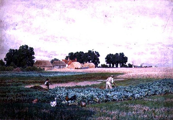 Kålmark og gård av Henry Bailey