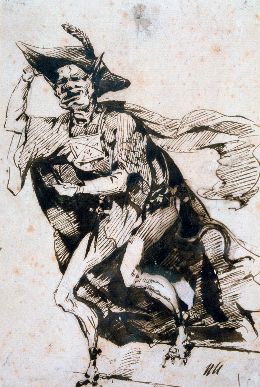 Basile, c1825-1877 av Henry Bonaventure Monnier
