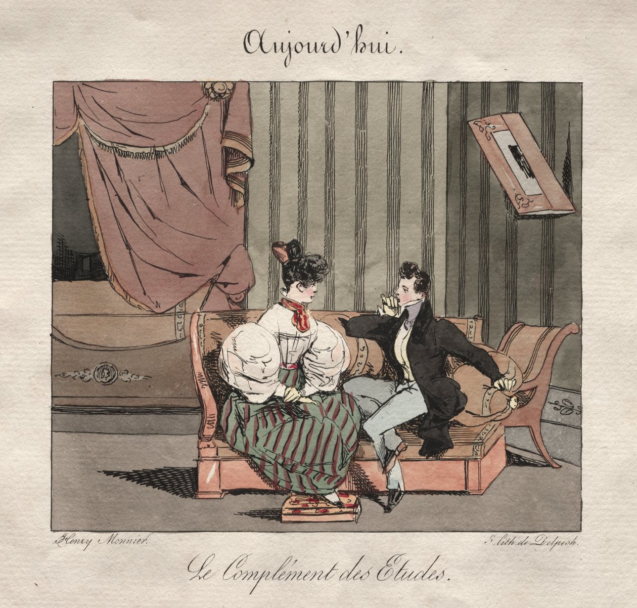 Parisian Occasions: The Complement of the Students av Henry Bonaventure Monnier