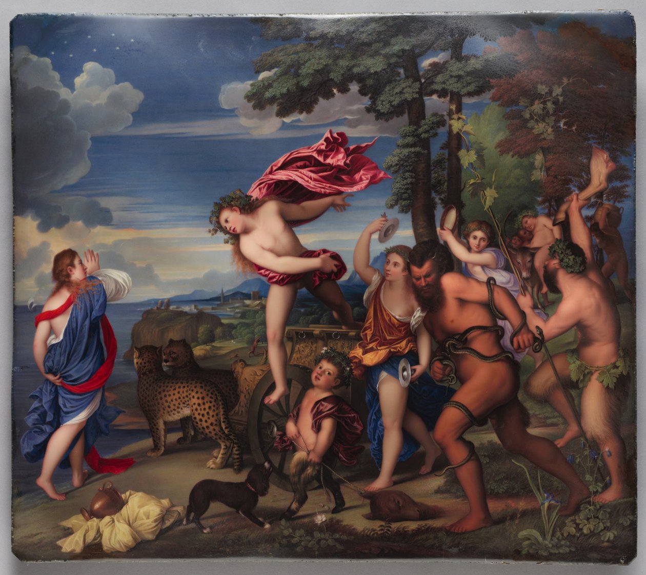 Bacchus og Ariadne, 1808-1811. av Henry Bone