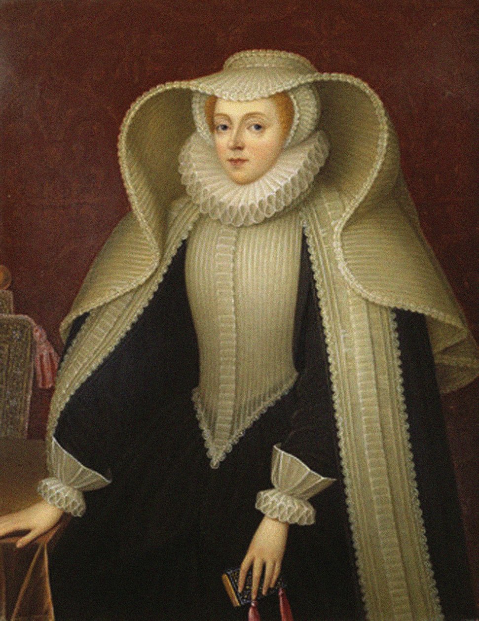 Elizabeth, Lady Hoby, født Elizabeth Cooke 1528-1609, slutten av 1700-tallet. av Henry Bone