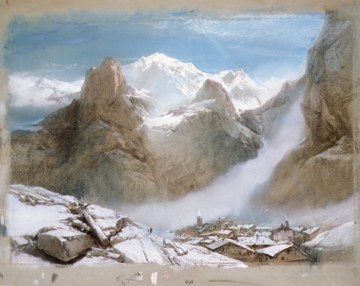 Mont-Blanc av Henry Bright