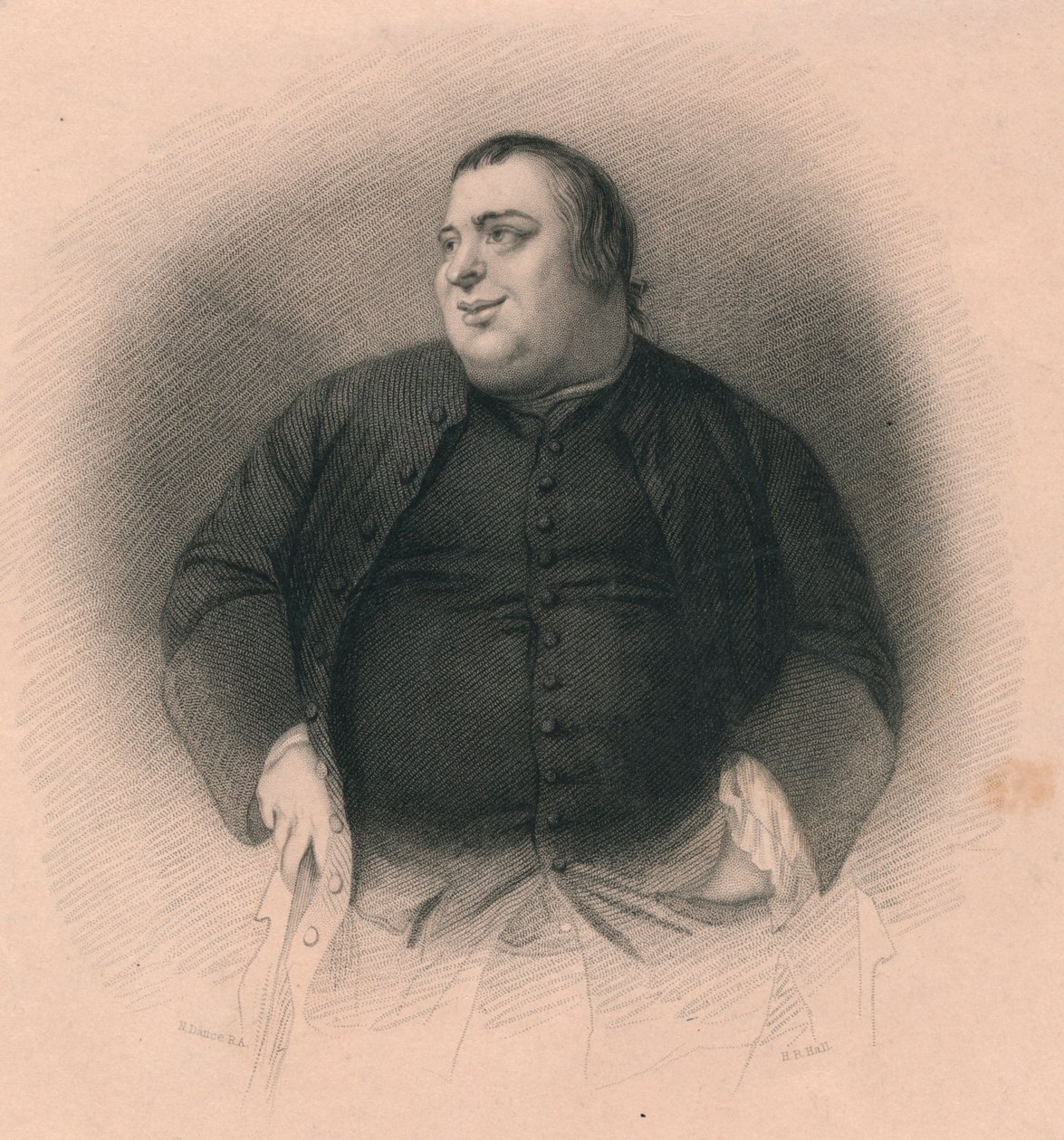 Francis Grose, 1731-1791, 1800-tallet av Henry Bryan Hall I
