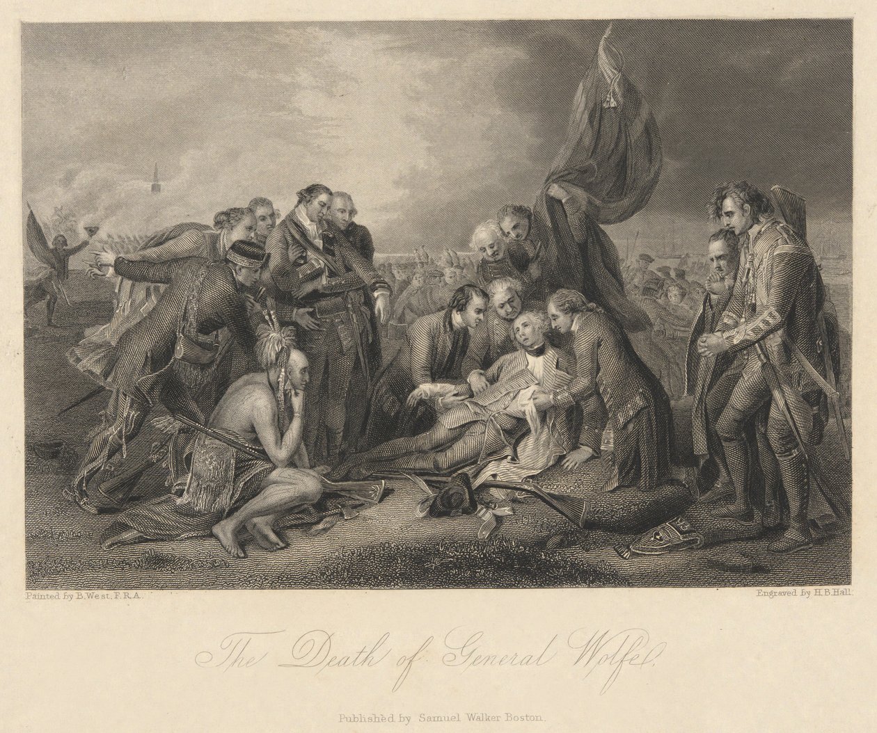 General Wolfes død av Henry Bryan Hall I