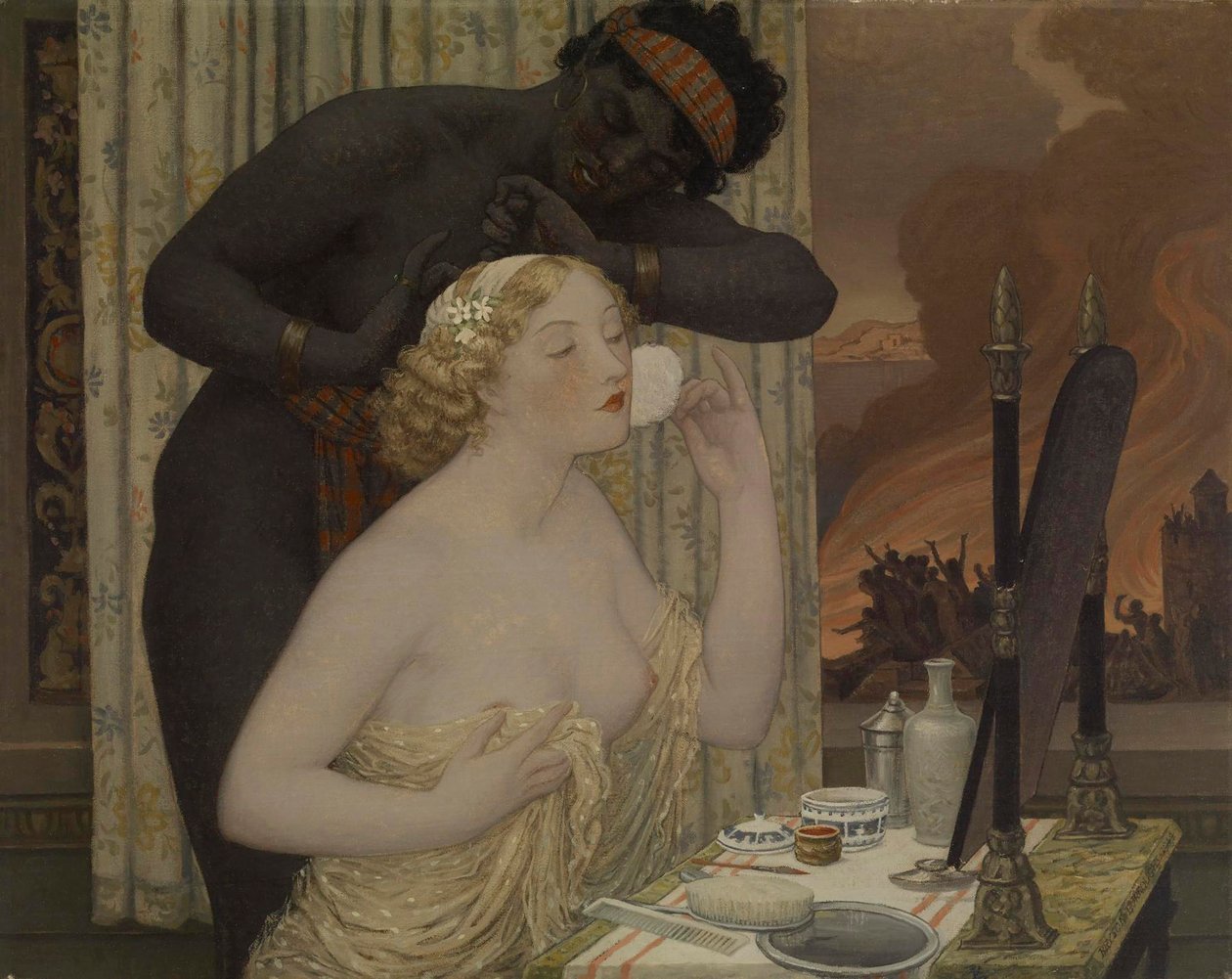 Toalett til Helen, 1914 av Henry Bryson Burroughs