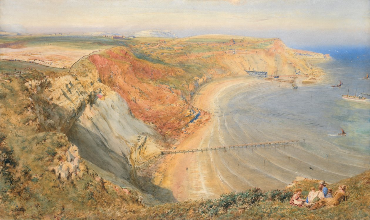 Port Mulgrave (wc på papir) av Henry Burdon Richardson