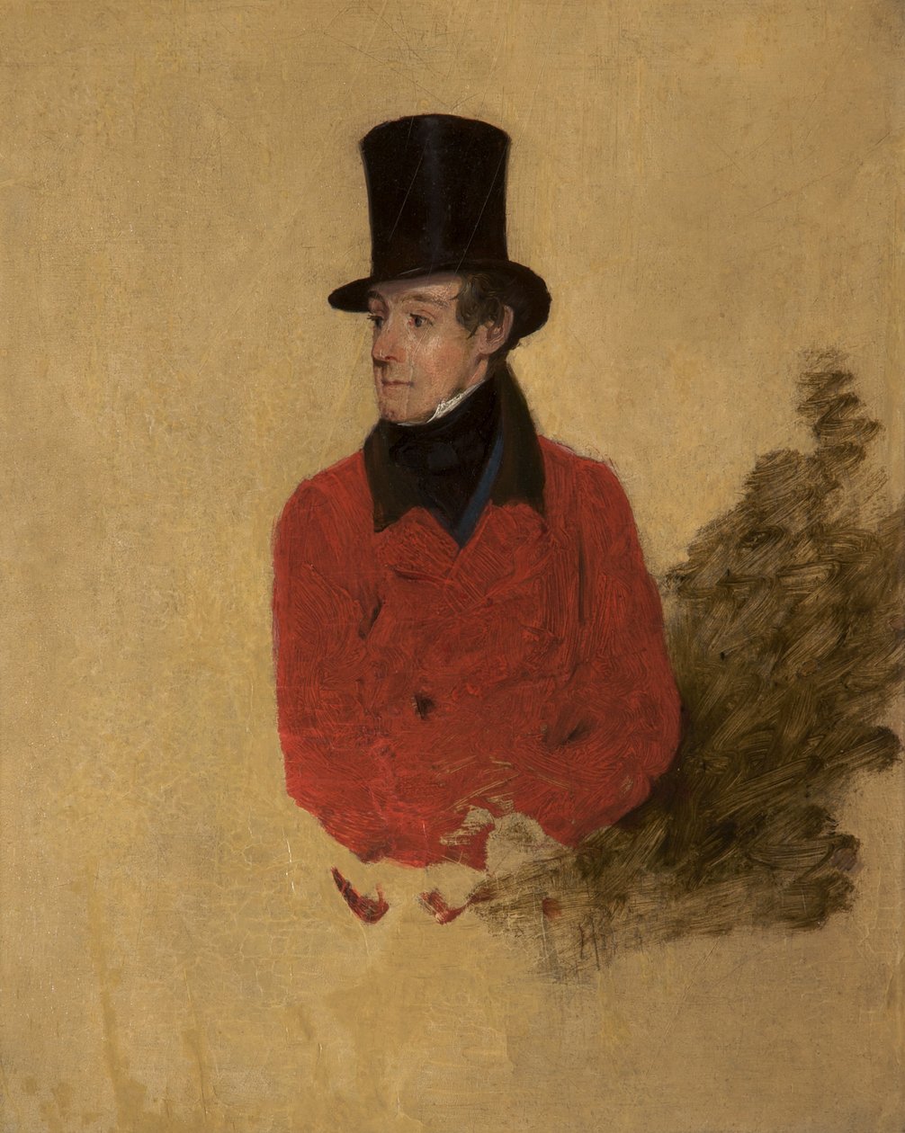 A Huntsman (2nd Lord de Tabley 1811-87) av Henry Calvert
